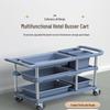 Multi-functional Three-Tier Plastic Service Cart
