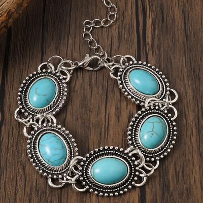 Fashion Acrylic Women's Bracelet Ethnic Style Buddha Bead Bracelet Women's Acrylic Bracelet Jewelry