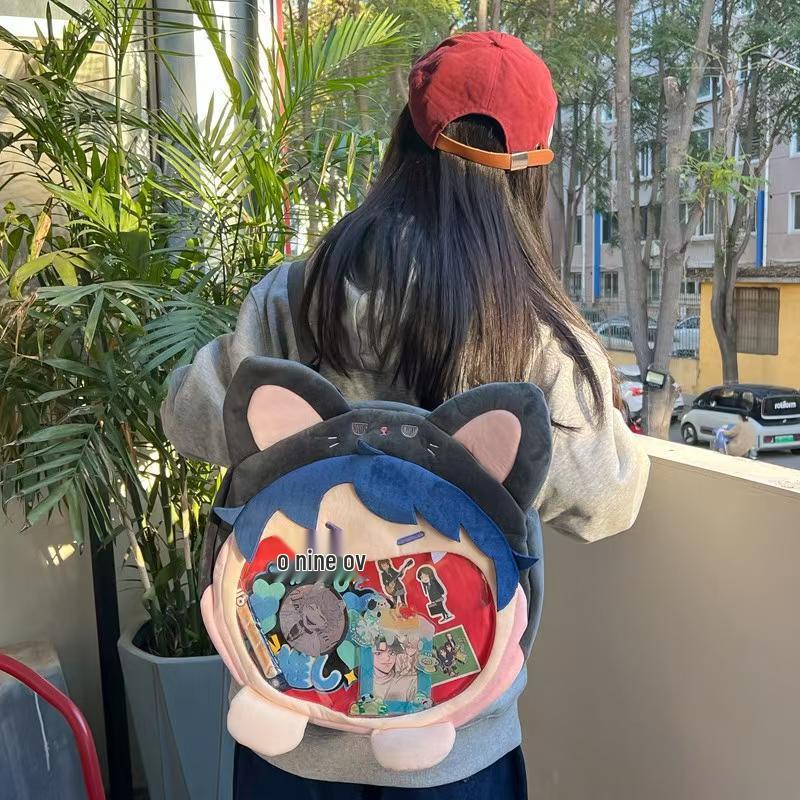 Hatsune Miku Anime Itabag: Cute Plush Doll Backpack for Students