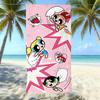 Cartoon Flying Little Policewoman Microfiber Beach Towel Quick-Drying Water-Absorbing Children'S Swimming Bath Towel Travel Portable Large Ruler