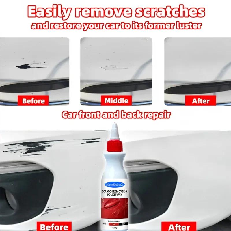 QC19 Paint Restorer with Sponge Car Scratch Repair Wax Paint Scratch Repair Agent for Deep Scratches Car Paint Scratch Repair