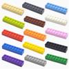 50pcs DIY Thick 2x10 Building Blocks, 16 Color Educational Creativity Compatible with 3006 Children's Plastic Toys