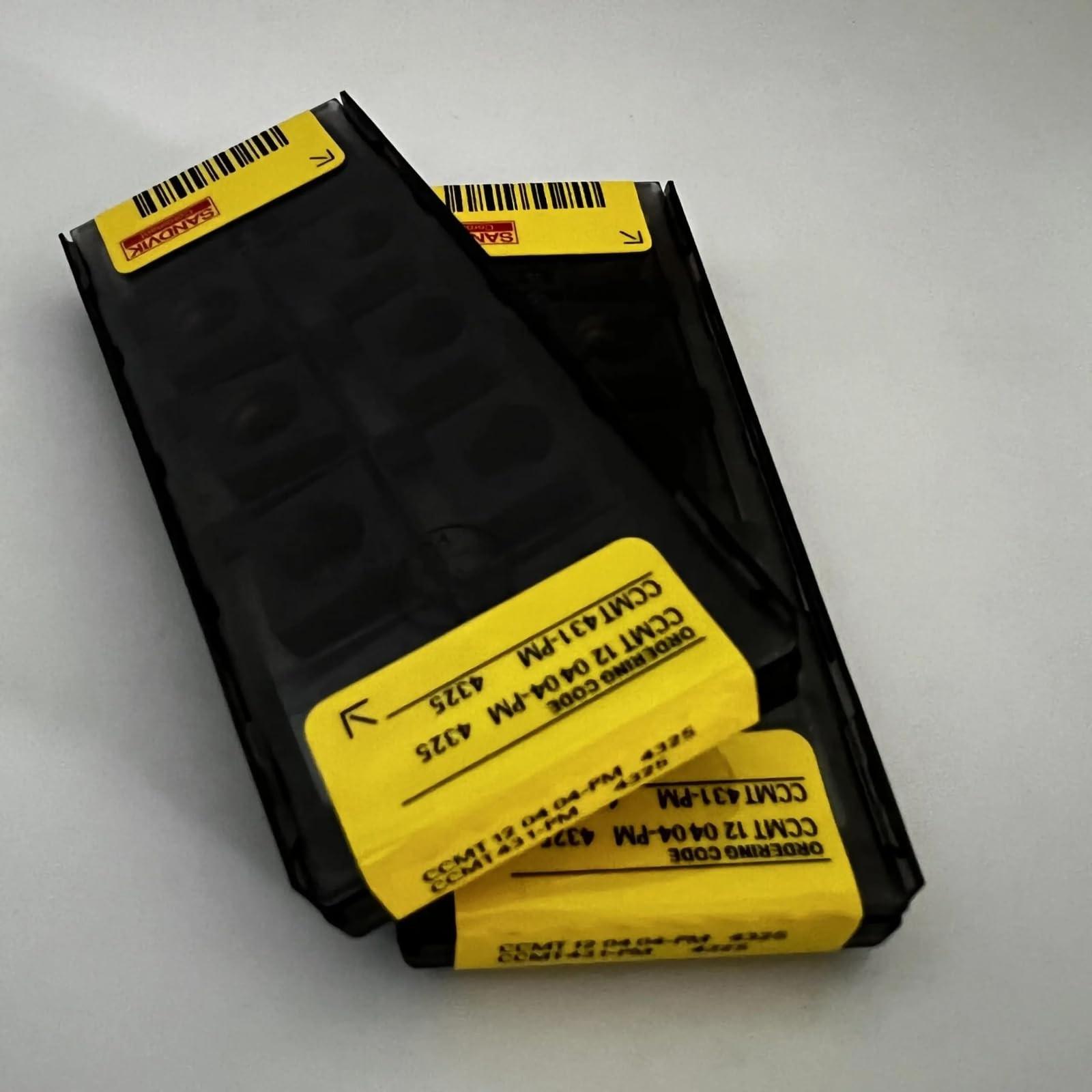 

Original Sandvik / CCMT120404-PM 4325 Carbide CNC Blade 10 PCS