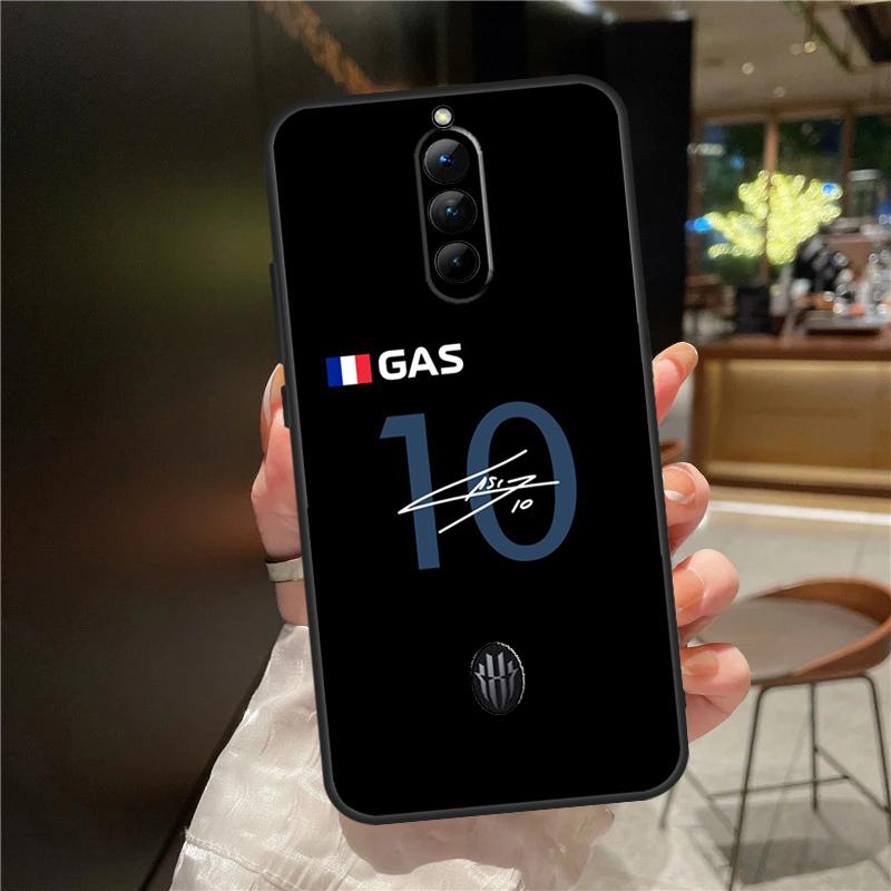 Pierre Gasly 10 F1 Case For Red Magic 9 8S 8 Pro Plus Cover For ZTE Nubia Red Magic 6S 7S 6 7 Pro 6R 5S 5G