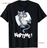 Naptime Cat Sleep Outfit Cute T Shirt  Vintage Washed Streetwear Stretched Designer Clothes Unisex Homme Top For Everyday Wear