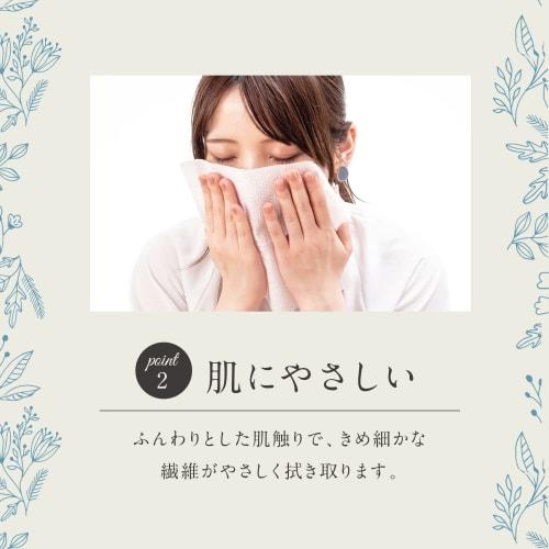 Nanoni Always Clean Face Towel (Thick Type) 80-Count iSDG Ishokudogen