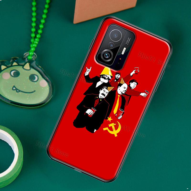 Soviet Union USSR CCCP Flag Case Cover For Xiaomi Mi 11 Lite 10T 11T Pro Phone Case For POCO X3 NFC M3 M4 Pro F2 F3