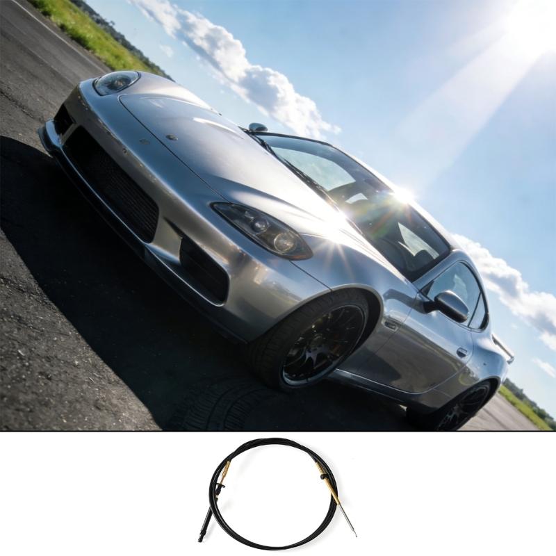 Marine Engine Remote Control Cable 12FT Length 173112 For Multiple Models Ensuring Precise Throttle and Shifting Operation