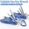 Multifunctional Portable Folding Hex Wrench 8 In 1 Hand Tool Hex Key Screwdriver Set - Suitable for Home Quality Hand Tool BS001
