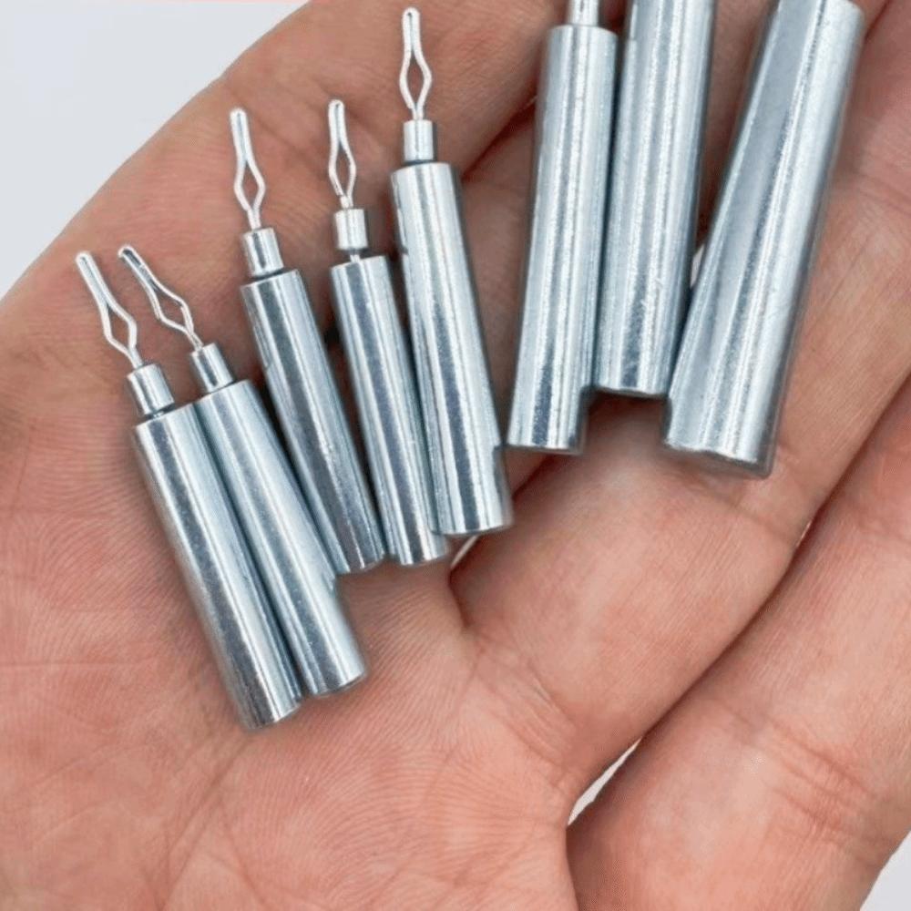 Anti-Hanging Drop Shot Weights Slide Fishing Lead Fishing Skinny Sinkers Freshwater Fishing