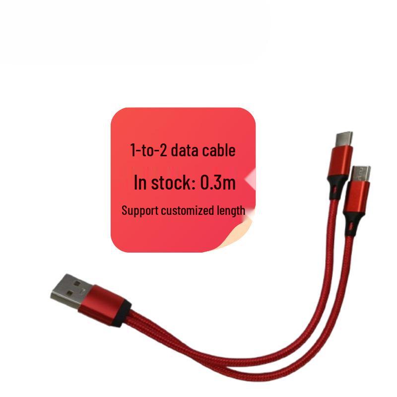 6A Двойной кабель Super Fast Charging Android Type-C для автомобиля