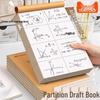 Thick Kraft Paper Draft Notebook for High School Students: Exam Practice & Error Review