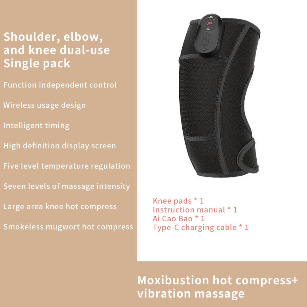 

Электрический нагрев Массаж колена Инфракрасная терапия Массаж колена Шея Плечо Колено Вибрация Надавливание Интеллектуальный Массажер