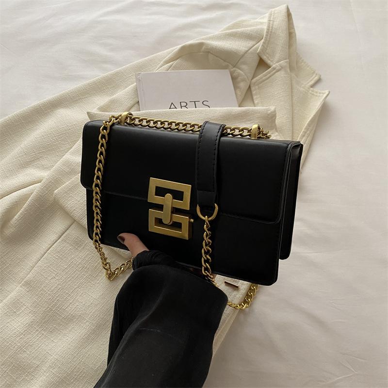 

Bag women s summer new fashion underarm retro casual personalized shoulder bag simple messenger bag чёрный