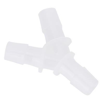 10PCS Soft Hose Fittings Y Type Connector Aquarium Fish     Pump Junction 3 Way Connector(3.9mm )