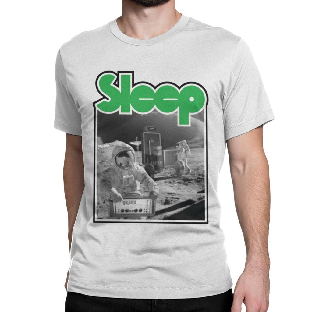 Sleep Doom Death Band Rock Metal Men Women T Shirt Sleep Stoner Funny Tee Shirt Short Sleeve Round Neck T-Shirt Cotton 6XL Tops
