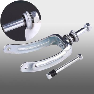 Metal Wheel Fork Wheelchair Front Fork Aluminium Alloy Simple Installation Sensitive Shock Absorption for 6/7in Wheelchair Tires