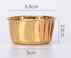 Golden Muffin Cups 50 Pcs