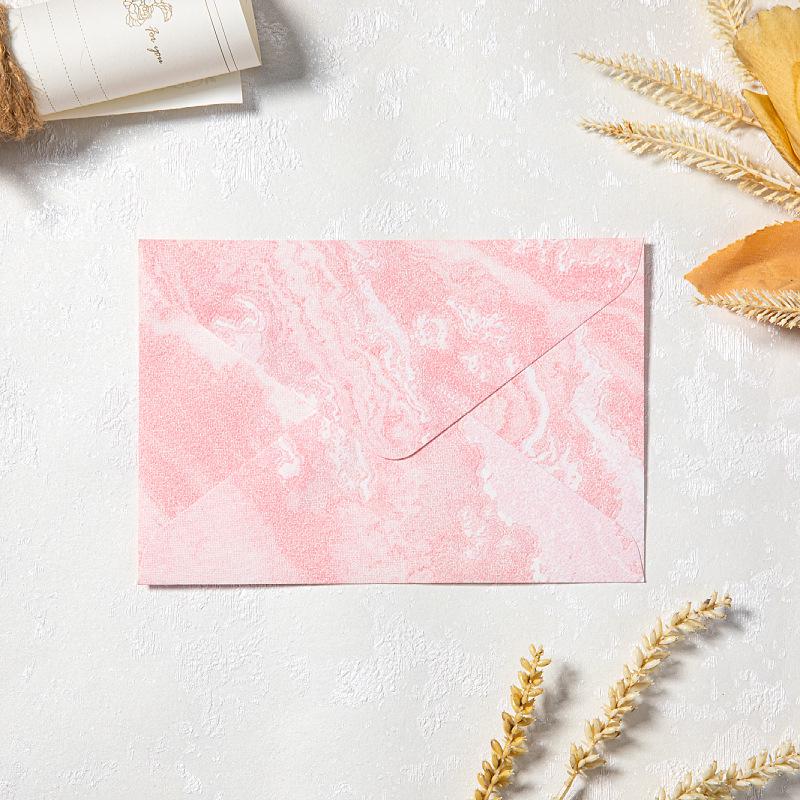 In-Stock Western-Style Gilded Love Letter Envelopes & Gold Embossed Letter Paper Set