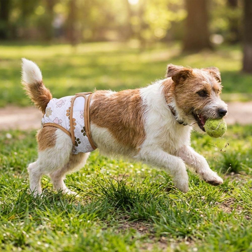 Adjustable Female Dog Diapers Washable Pet Physiological Pants  Dog Menstrual Period