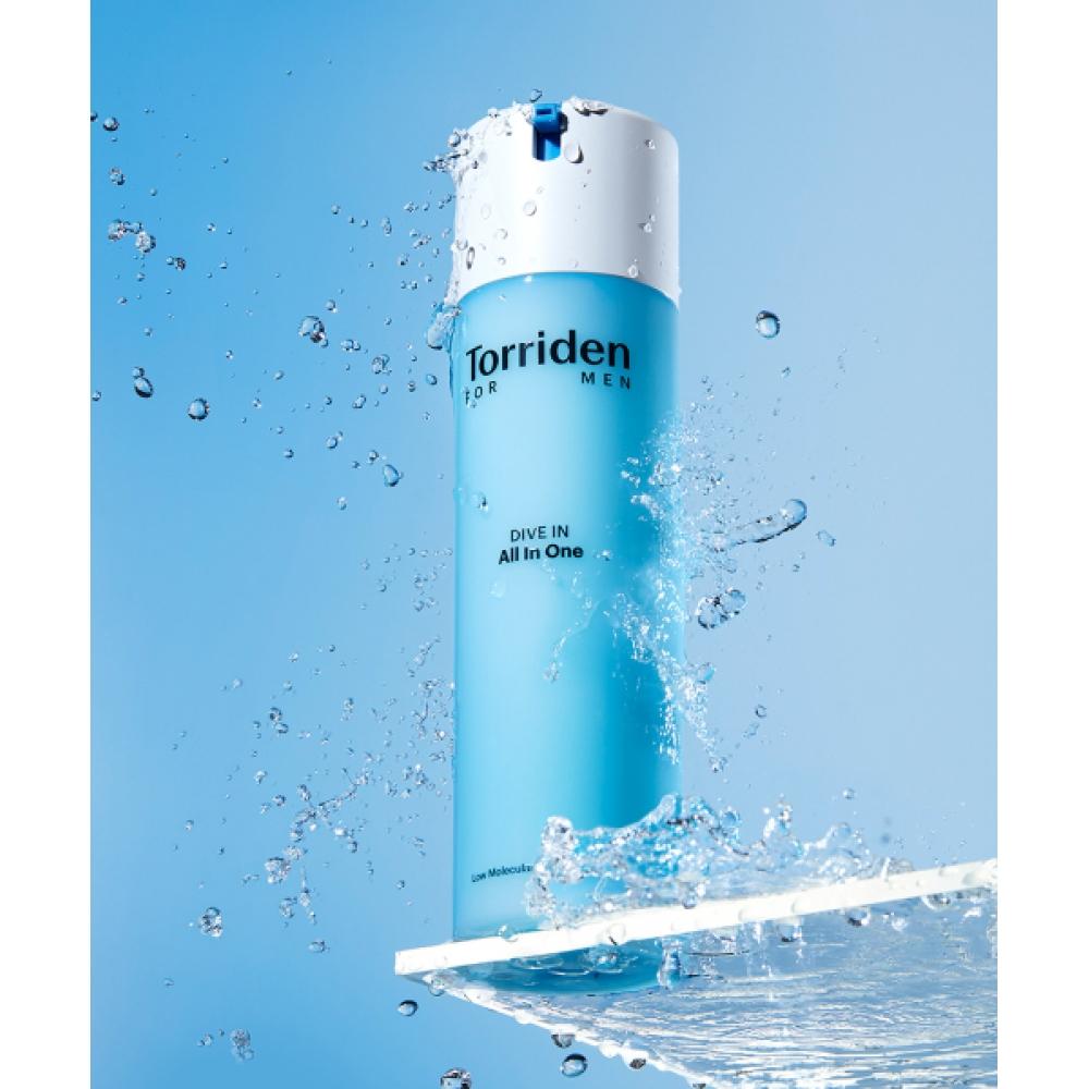 Torriden Dive In For Men Low Molecule Hyaluronic Acid All In One 200g  + Solid In Lip Essence 11ml 