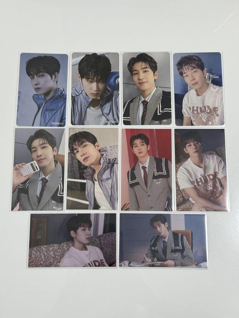 [USED] SEVENTEEN Wonwoo FML Japan Store Bonus Trading Card Complete
