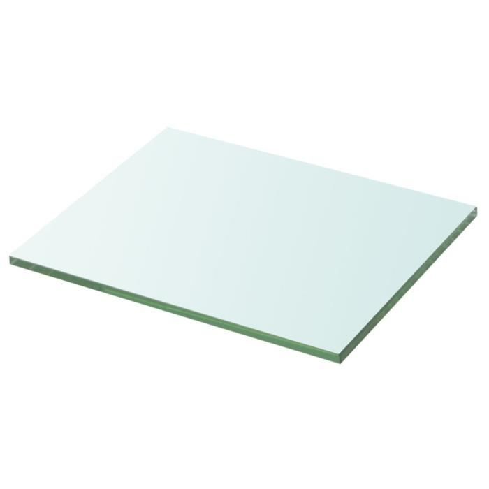 Panneau en verre transparent VIDAXL - 20 x 25 cm - Contemporain/Design