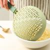 Silikon Großes Sieb Küche Nylon Langer Griff Integriert Mein Löffel Knödel Wonton Hochtemperaturbeständig Abgießsieb
