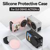 For DJI OSMO ACTION 6 9H Tempered Glass Film+Mini Carring Bag+Lens Protective Case for DJI OSMO ACTION 6 Camera