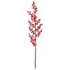 Simulation Red Fruit Non-fading DIY Lightweight Ornamental Fake Foam Red Fruit Plant Branch for Garden
