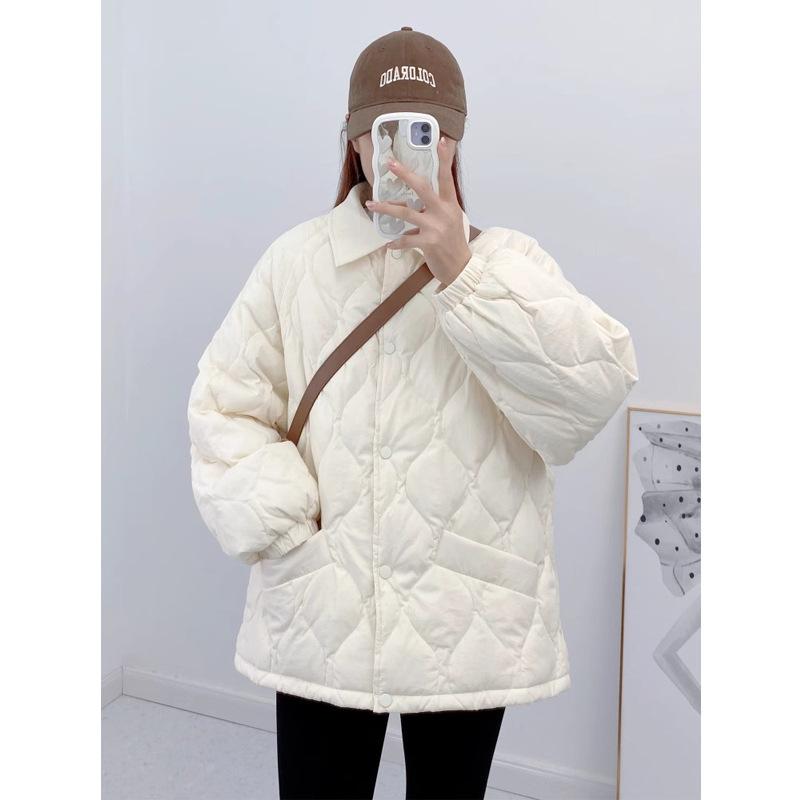 Thickened Bread Clothes Short Down Cotton-padded Clothes Women's Loose Autumn and Winter Coats Cotton-padded Jackets New Models