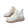High Top Sneakers Women's Mixed Batch  Autumn New Muffin Soft Bottom Lightweight Soft Leather Casual Pumps Women's Southeast Asia