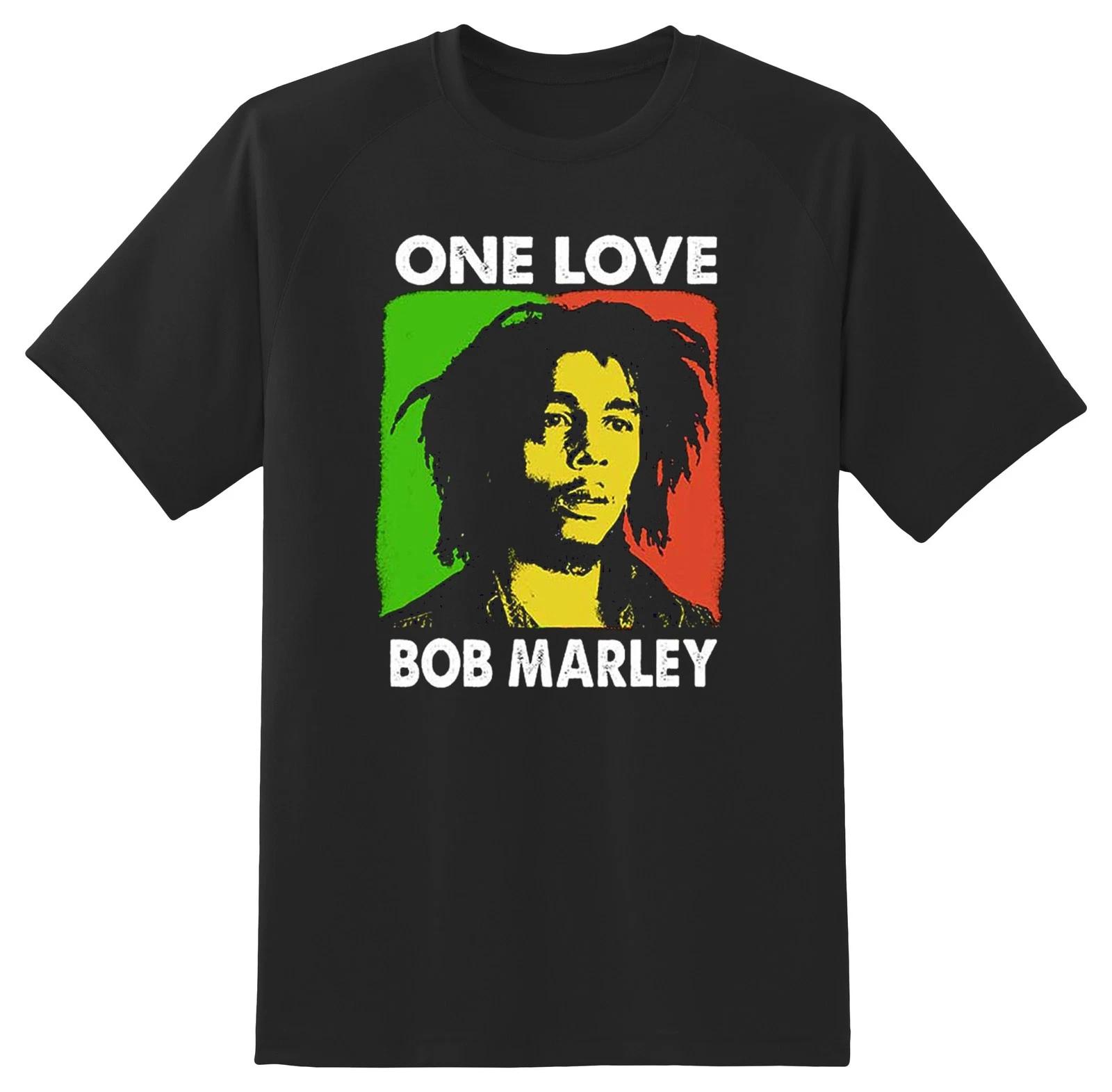 Официальная футболка Bob Marley One Love Мужская футболка унисекс 4XL