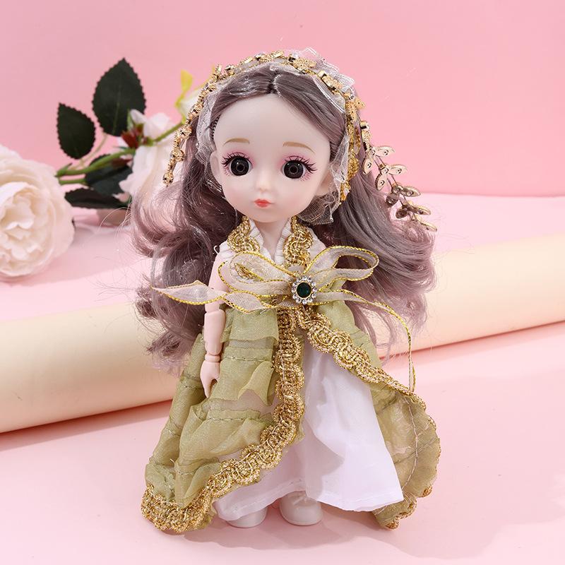 Dressup Doll 13 Joints 16cm Girl Birthday Gift Princess Children's Toy