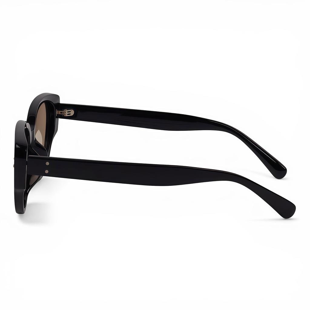 Adije Zenna (Black-Brown) Rv1045 Men'S & Women'S Sunglasses Uv Protection