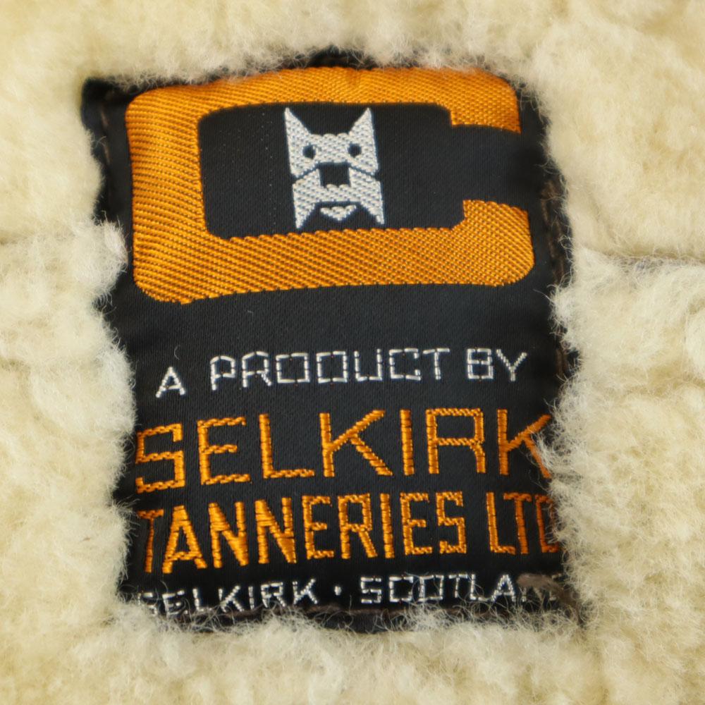 SELKIRK TANNERIES LTD 80s vintage Mouton coat Brown Women Used