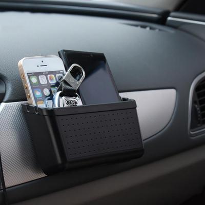 Universal Car Auto Dashboard Phone Holder Self Adhesive Storage Box Organizer