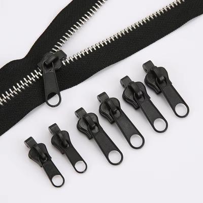New 4 Sizes Zipper Head Repair Handmade Zipper Slider Universal Zipper Puller Head Household Sewing Accessories