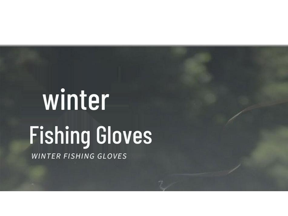 Velvet-Lined Non-Slip Winter Fishing Gloves - Unisex