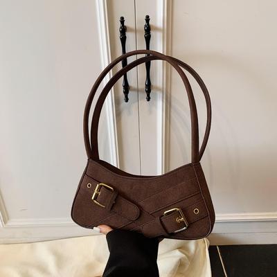 2025 Trendy Retro European & American Underarm Bag: Versatile Korean Style Textured Shoulder Bag for Women