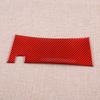 Red Carbon Fiber Car Central Armrest Lower Panel Cover Trim Fit For Honda Accord 2013 2014 2015 2016 2017 Left Hand Drive