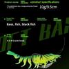 9.5cm Length TPE Shrimp Fishing Lures 10g Weight Artificial Shrimp Design Prawn Artificial Bait Pre-rigged Hooks