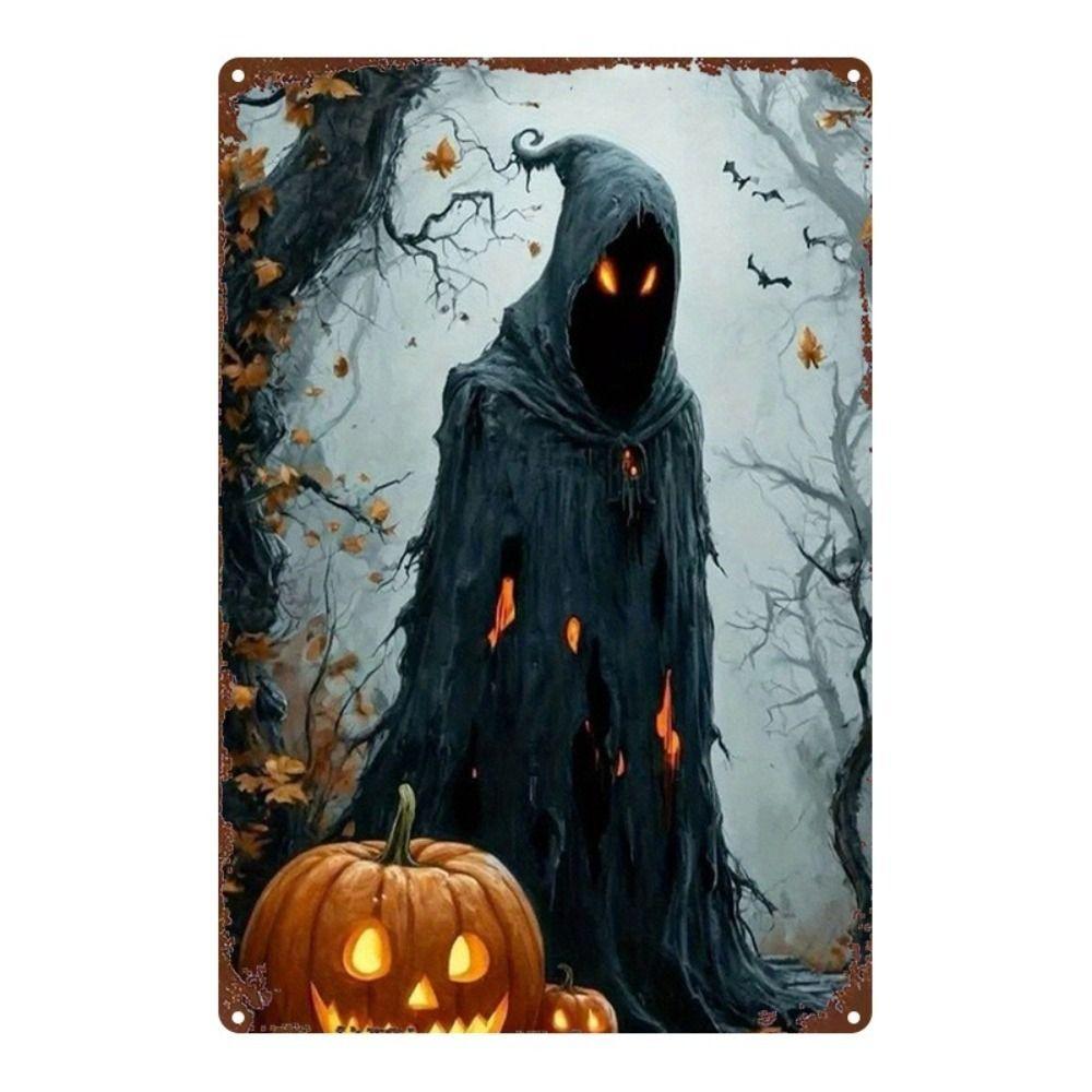 Metal Wall Sign Anime Horror Corpse Party Scene 20x30cm Decor