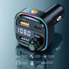 C26 Car FM Transmitter Dual USB Type-C Bluetooth Wireless Speaker Hands-Free MP3 Player with 3.1A Fast Charger Car Accessory
