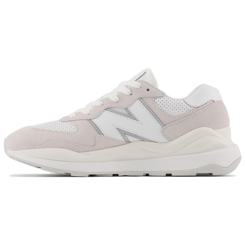 New Balance 57/40 White Sea Salt Unisex Sneakers Silver-Metallic M5740SL1