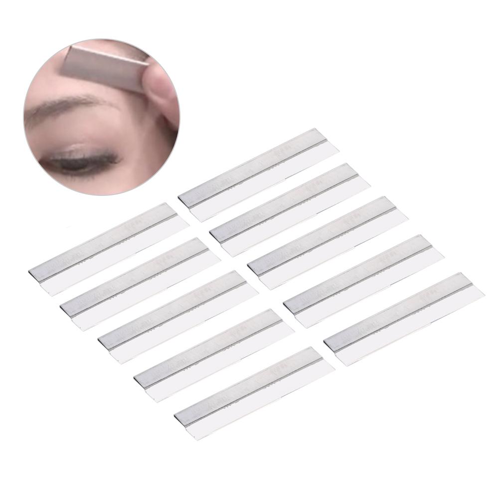 100 szt./zestaw Kobiety Makijaż Brwi Twarz Ostrze Trymer Golarka Depilator Nóż