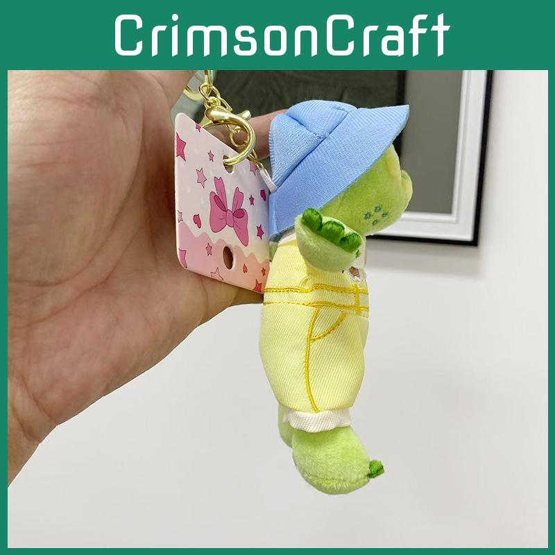 Short Plush Cute Turtle Doll Keychain Accessory Lovely Green Turtle Toy Plush