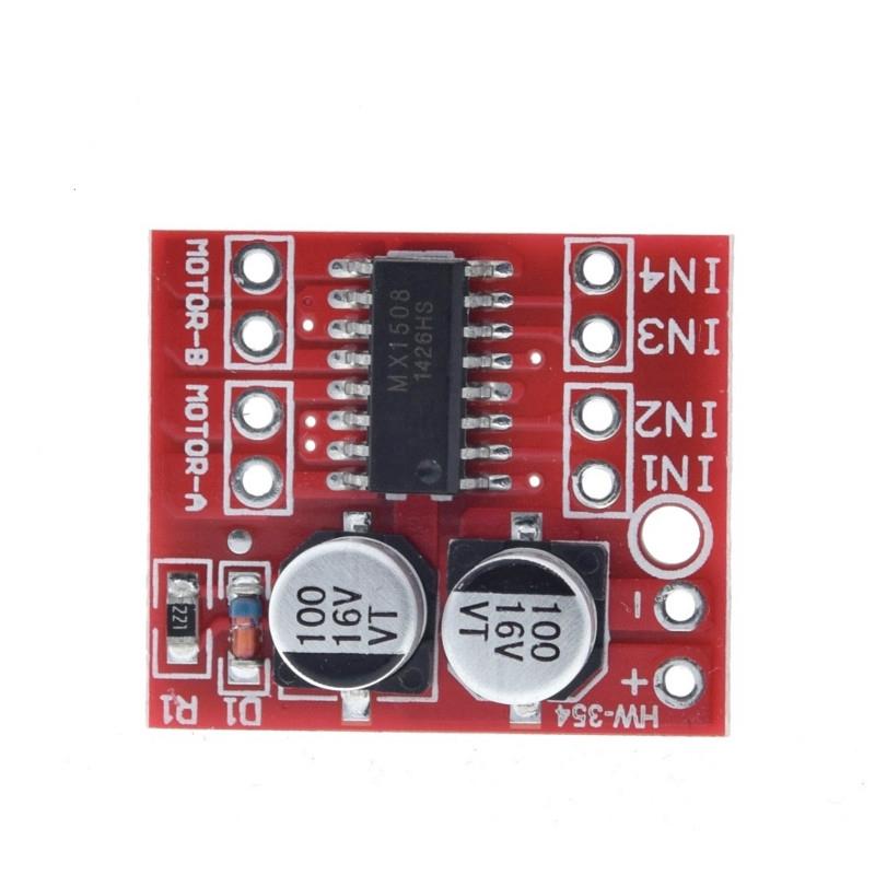 2-way DC Motor Driver Module 2 Channel PWM Speed Dual H-Bridge Stepper Mini Victory L298N