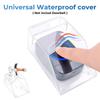 Plastic Ring Doorbell Cover Transparent Waterproof Doorbell Rain Cover Rainproof Case Multipurpose Outdoor Doorbell Box