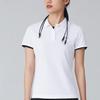 Li-Ning Fitness Series Solid Color Polo Shirt Unisex Tops White APLT076-1